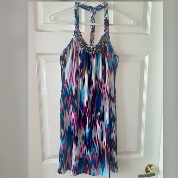 Knee High Colorful Dress - Picture 2 of 5